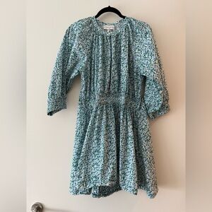 NWOT Apiece Apart Cobano Dress in Blue Floral